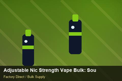 Adjustable Nic Strength Vape Bulk — Adjustable Nic Strength Vape Bulk: Sourcing Workflow — Carbon Footprint photo 1