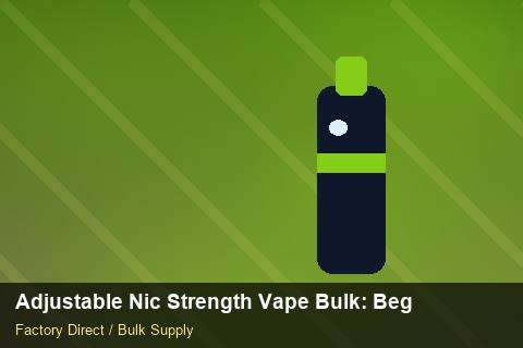 Adjustable Nic Strength Vape Bulk — Adjustable Nic Strength Vape Bulk: Beginner's Guide — Carbon Footprint photo 1