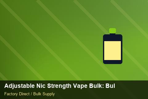 Adjustable Nic Strength Vape Bulk — Adjustable Nic Strength Vape Bulk: Bulk Supplier Guide — Battery Recycling photo 2