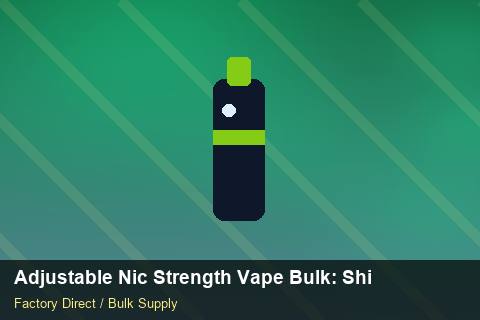Adjustable Nic Strength Vape Bulk — Adjustable Nic Strength Vape Bulk: Shipping & Logistics — Battery Recycling photo 1