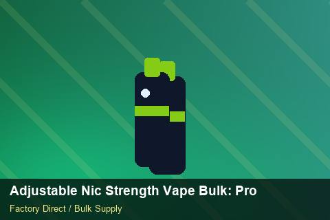 Adjustable Nic Strength Vape Bulk — Adjustable Nic Strength Vape Bulk: Procurement Strategy — Battery Recycling photo 2