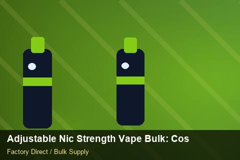 Adjustable Nic Strength Vape Bulk — Adjustable Nic Strength Vape Bulk: Cost Breakdown — Battery Recycling photo 2