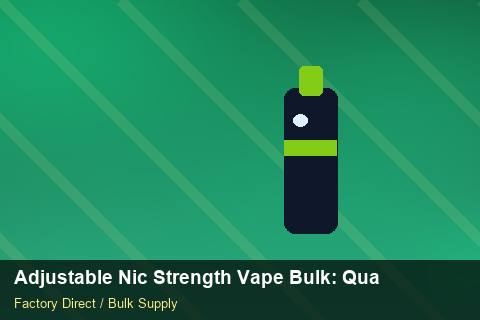 Adjustable Nic Strength Vape Bulk — Adjustable Nic Strength Vape Bulk: Quality Control Process — Battery Recycling photo 1