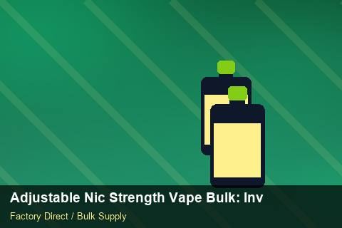 Adjustable Nic Strength Vape Bulk — Adjustable Nic Strength Vape Bulk: Inventory Management — Battery Recycling photo 2