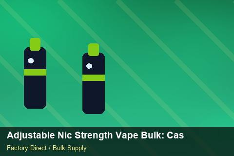 Adjustable Nic Strength Vape Bulk — Adjustable Nic Strength Vape Bulk: Case Studies — Battery Recycling photo 1
