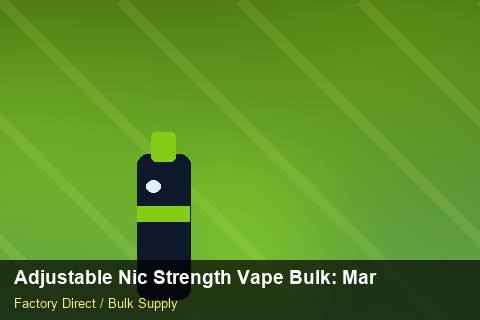 Adjustable Nic Strength Vape Bulk — Adjustable Nic Strength Vape Bulk: Market Comparison — Battery Recycling photo 2