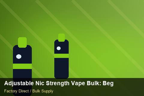 Adjustable Nic Strength Vape Bulk — Adjustable Nic Strength Vape Bulk: Beginner's Guide — Battery Recycling photo 1