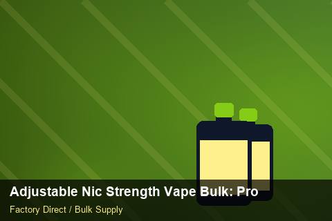 Adjustable Nic Strength Vape Bulk — Adjustable Nic Strength Vape Bulk: Procurement Checklist — Battery Recycling photo 1