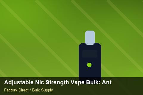 Adjustable Nic Strength Vape Bulk — Adjustable Nic Strength Vape Bulk: Anti-Counterfeit Measures — Battery Recycling photo 1
