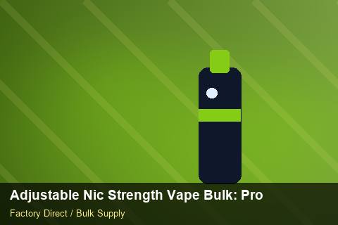 Adjustable Nic Strength Vape Bulk — Adjustable Nic Strength Vape Bulk: Product Launch Playbook — Battery Recycling photo 2