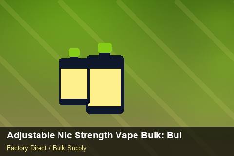 Adjustable Nic Strength Vape Bulk — Adjustable Nic Strength Vape Bulk: Bulk Supplier Guide — WEEE Compliance photo 2