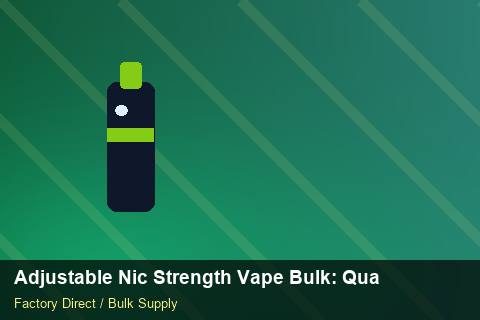 Adjustable Nic Strength Vape Bulk — Adjustable Nic Strength Vape Bulk: Quality Inspection Checklist — WEEE Compliance photo 2