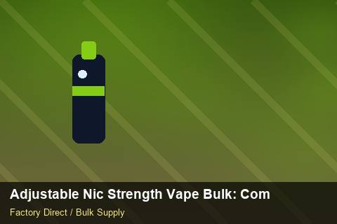 Adjustable Nic Strength Vape Bulk — Adjustable Nic Strength Vape Bulk: Compliance Standards — WEEE Compliance photo 1