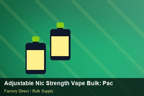 Adjustable Nic Strength Vape Bulk — Adjustable Nic Strength Vape Bulk: Packaging Standards — WEEE Compliance photo 1