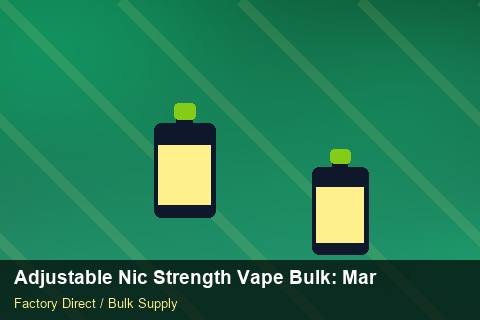 Adjustable Nic Strength Vape Bulk — Adjustable Nic Strength Vape Bulk: Market Trends 2026 — WEEE Compliance photo 1