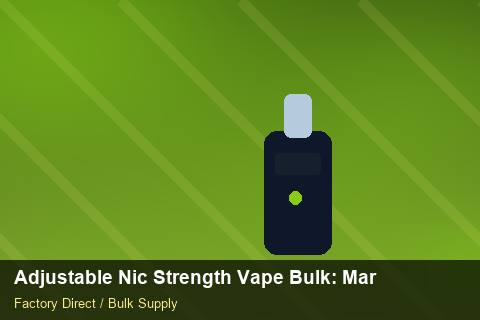 Adjustable Nic Strength Vape Bulk — Adjustable Nic Strength Vape Bulk: Market Trends 2026 — WEEE Compliance photo 2