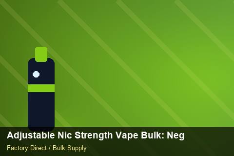 Adjustable Nic Strength Vape Bulk — Adjustable Nic Strength Vape Bulk: Negotiation Tips — WEEE Compliance photo 1