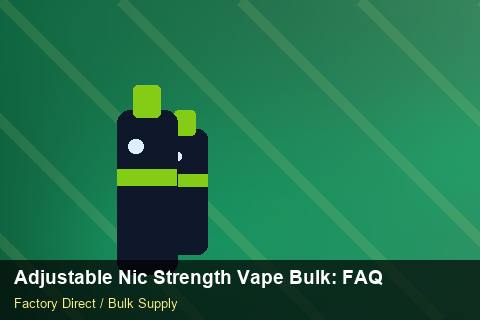 Adjustable Nic Strength Vape Bulk — Adjustable Nic Strength Vape Bulk: FAQ — WEEE Compliance photo 2