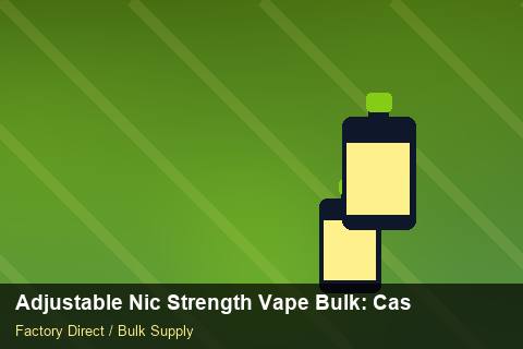 Adjustable Nic Strength Vape Bulk — Adjustable Nic Strength Vape Bulk: Case Studies — WEEE Compliance photo 2