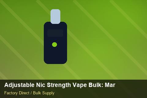 Adjustable Nic Strength Vape Bulk — Adjustable Nic Strength Vape Bulk: Margin Calculator — WEEE Compliance photo 2