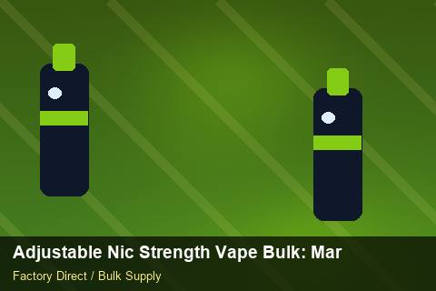 Adjustable Nic Strength Vape Bulk — Adjustable Nic Strength Vape Bulk: Market Comparison — WEEE Compliance photo 2