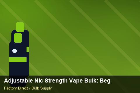 Adjustable Nic Strength Vape Bulk — Adjustable Nic Strength Vape Bulk: Beginner's Guide — WEEE Compliance photo 1