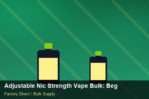Adjustable Nic Strength Vape Bulk — Adjustable Nic Strength Vape Bulk: Beginner's Guide — WEEE Compliance photo 2