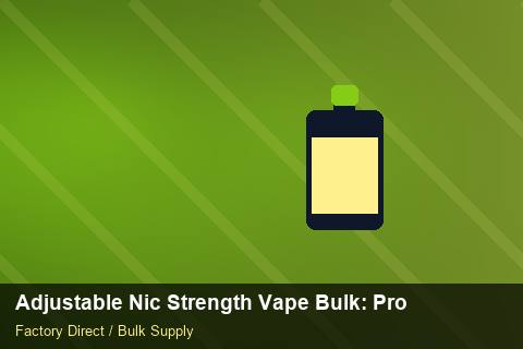 Adjustable Nic Strength Vape Bulk — Adjustable Nic Strength Vape Bulk: Procurement Checklist — WEEE Compliance photo 1