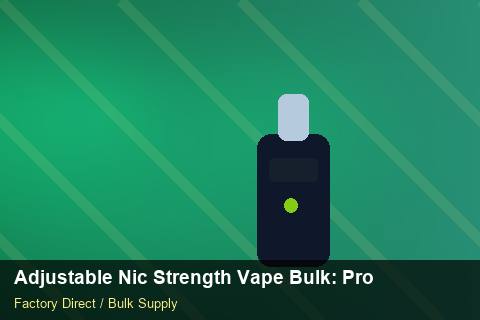 Adjustable Nic Strength Vape Bulk — Adjustable Nic Strength Vape Bulk: Procurement Checklist — WEEE Compliance photo 2