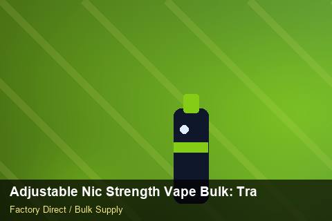 Adjustable Nic Strength Vape Bulk — Adjustable Nic Strength Vape Bulk: Trade Terms — WEEE Compliance photo 2