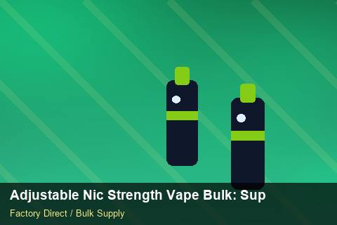 Adjustable Nic Strength Vape Bulk — Adjustable Nic Strength Vape Bulk: Supplier Vetting — WEEE Compliance photo 1