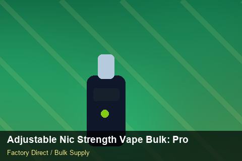 Adjustable Nic Strength Vape Bulk — Adjustable Nic Strength Vape Bulk: Product Launch Playbook — WEEE Compliance photo 1