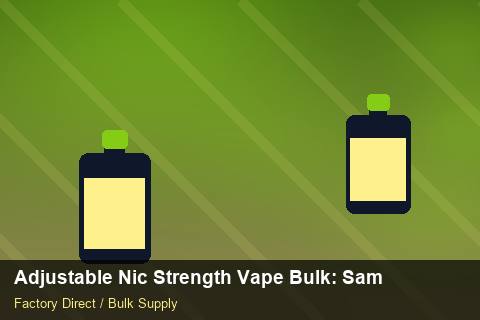 Adjustable Nic Strength Vape Bulk — Adjustable Nic Strength Vape Bulk: Sample Policy — EPR Registration photo 2