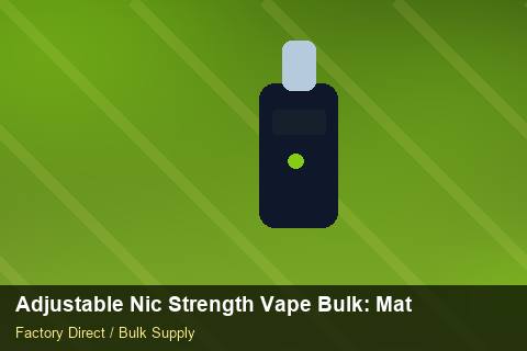 Adjustable Nic Strength Vape Bulk — Adjustable Nic Strength Vape Bulk: Material & Ingredients — EPR Registration photo 2