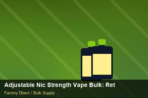 Adjustable Nic Strength Vape Bulk — Adjustable Nic Strength Vape Bulk: Returns & Warranty — EPR Registration photo 2