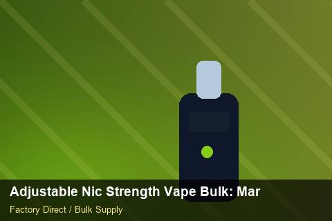 Adjustable Nic Strength Vape Bulk — Adjustable Nic Strength Vape Bulk: Margin Calculator — EPR Registration photo 2