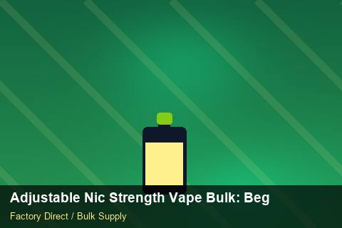 Adjustable Nic Strength Vape Bulk — Adjustable Nic Strength Vape Bulk: Beginner's Guide — EPR Registration photo 2