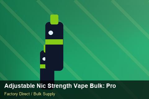 Adjustable Nic Strength Vape Bulk — Adjustable Nic Strength Vape Bulk: Procurement Strategy — REACH Status photo 2