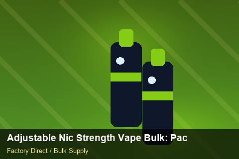 Adjustable Nic Strength Vape Bulk — Adjustable Nic Strength Vape Bulk: Packaging Standards — REACH Status photo 2