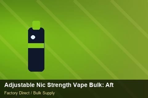 Adjustable Nic Strength Vape Bulk — Adjustable Nic Strength Vape Bulk: After-Sales Support — REACH Status photo 1