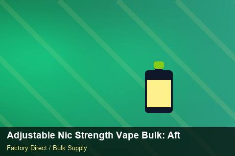 Adjustable Nic Strength Vape Bulk — Adjustable Nic Strength Vape Bulk: After-Sales Support — REACH Status photo 2