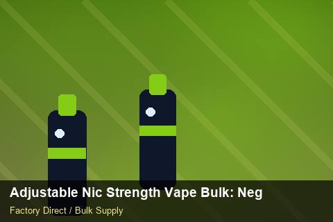 Adjustable Nic Strength Vape Bulk — Adjustable Nic Strength Vape Bulk: Negotiation Tips — REACH Status photo 1