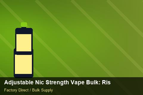 Adjustable Nic Strength Vape Bulk — Adjustable Nic Strength Vape Bulk: Risk Management — REACH Status photo 2