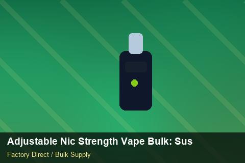 Adjustable Nic Strength Vape Bulk — Adjustable Nic Strength Vape Bulk: Sustainability — REACH Status photo 2