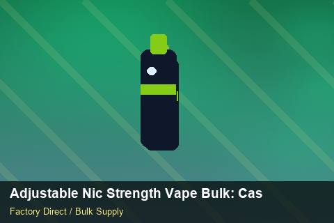 Adjustable Nic Strength Vape Bulk — Adjustable Nic Strength Vape Bulk: Case Studies — REACH Status photo 1