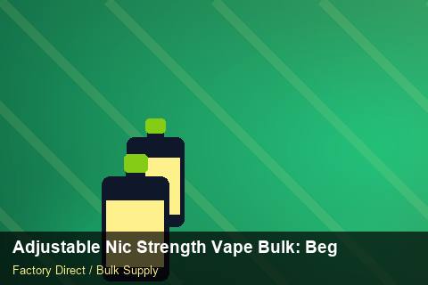 Adjustable Nic Strength Vape Bulk — Adjustable Nic Strength Vape Bulk: Beginner's Guide — REACH Status photo 2