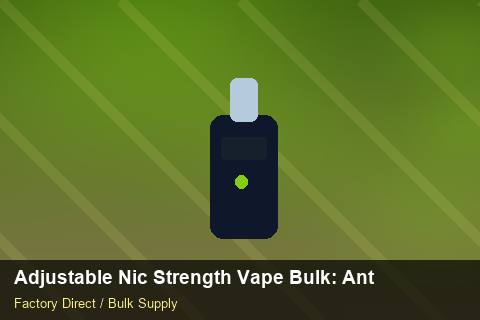 Adjustable Nic Strength Vape Bulk — Adjustable Nic Strength Vape Bulk: Anti-Counterfeit Measures — REACH Status photo 1