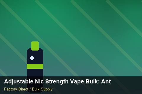 Adjustable Nic Strength Vape Bulk — Adjustable Nic Strength Vape Bulk: Anti-Counterfeit Measures — REACH Status photo 2