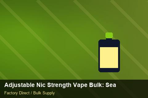 Adjustable Nic Strength Vape Bulk — Adjustable Nic Strength Vape Bulk: Seasonal Planning — REACH Status photo 1