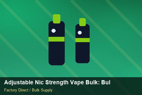 Adjustable Nic Strength Vape Bulk — Adjustable Nic Strength Vape Bulk: Bulk Supplier Guide — RoHS Evidence photo 1